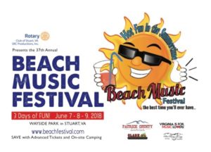 The Beach Music Festival3 Days of Fun - June 7-8-9, 2018 - The Beach