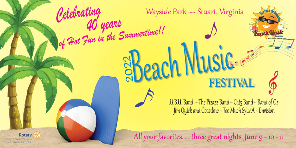 The Beach Music Festival the BEST time you'll EVER have… 'til next