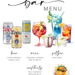 BAR MENU R with SUN